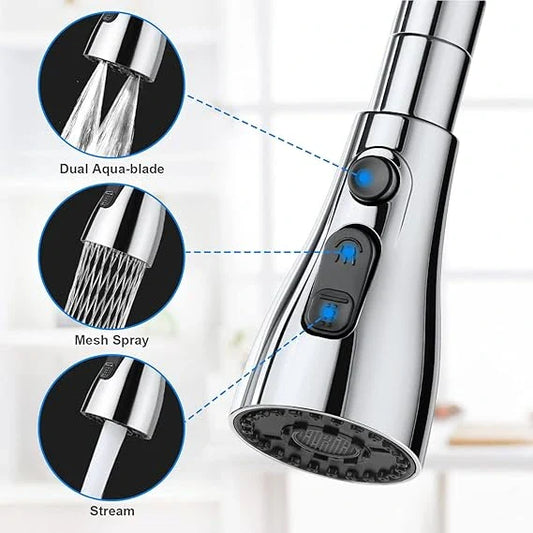 TapTwist™ – Flexible Tap Extension | Rotate, Rinse & Save Water | Easy Fit for Any Sink